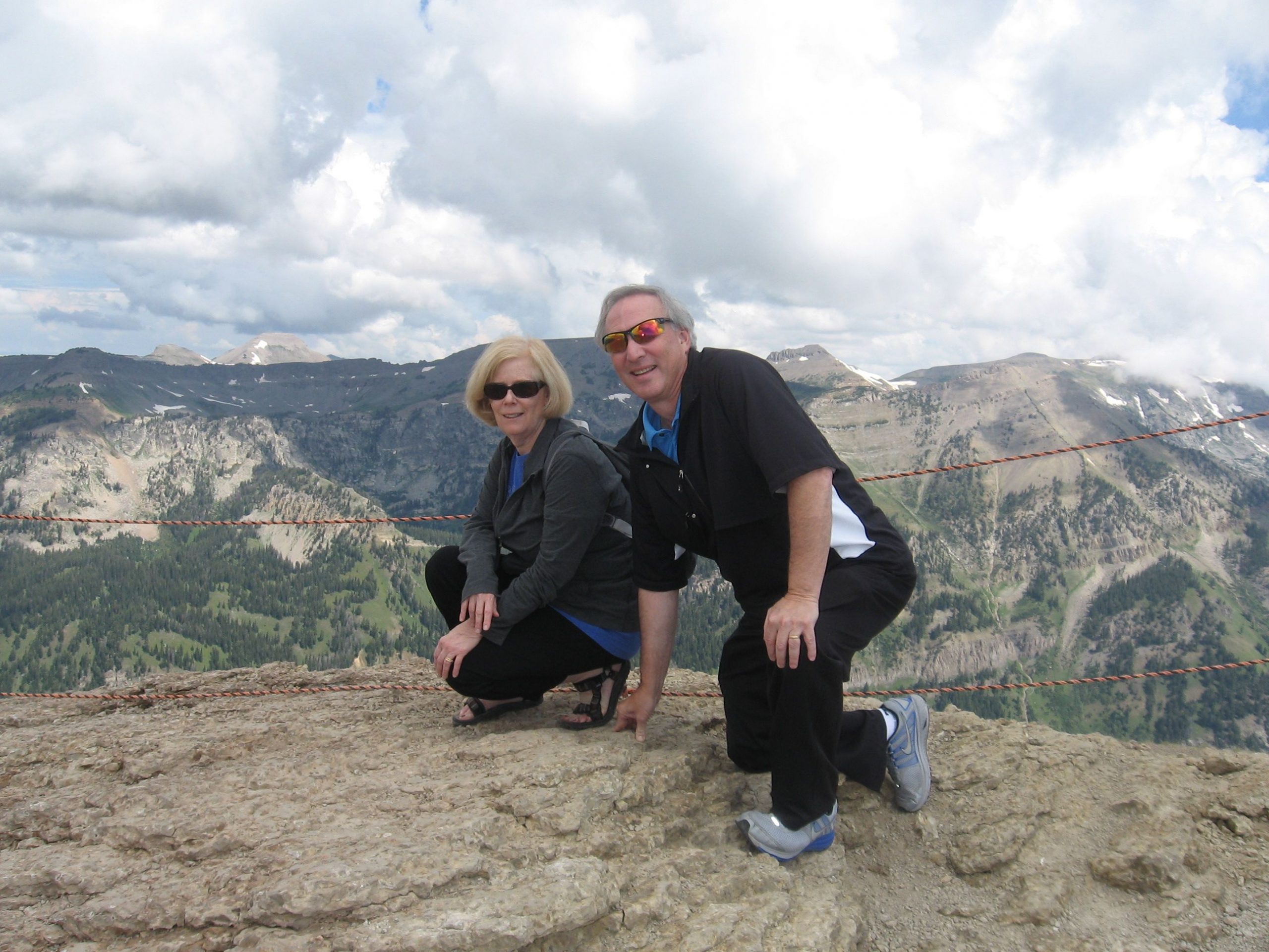 Ed and Jeanne at The Grand Tetons