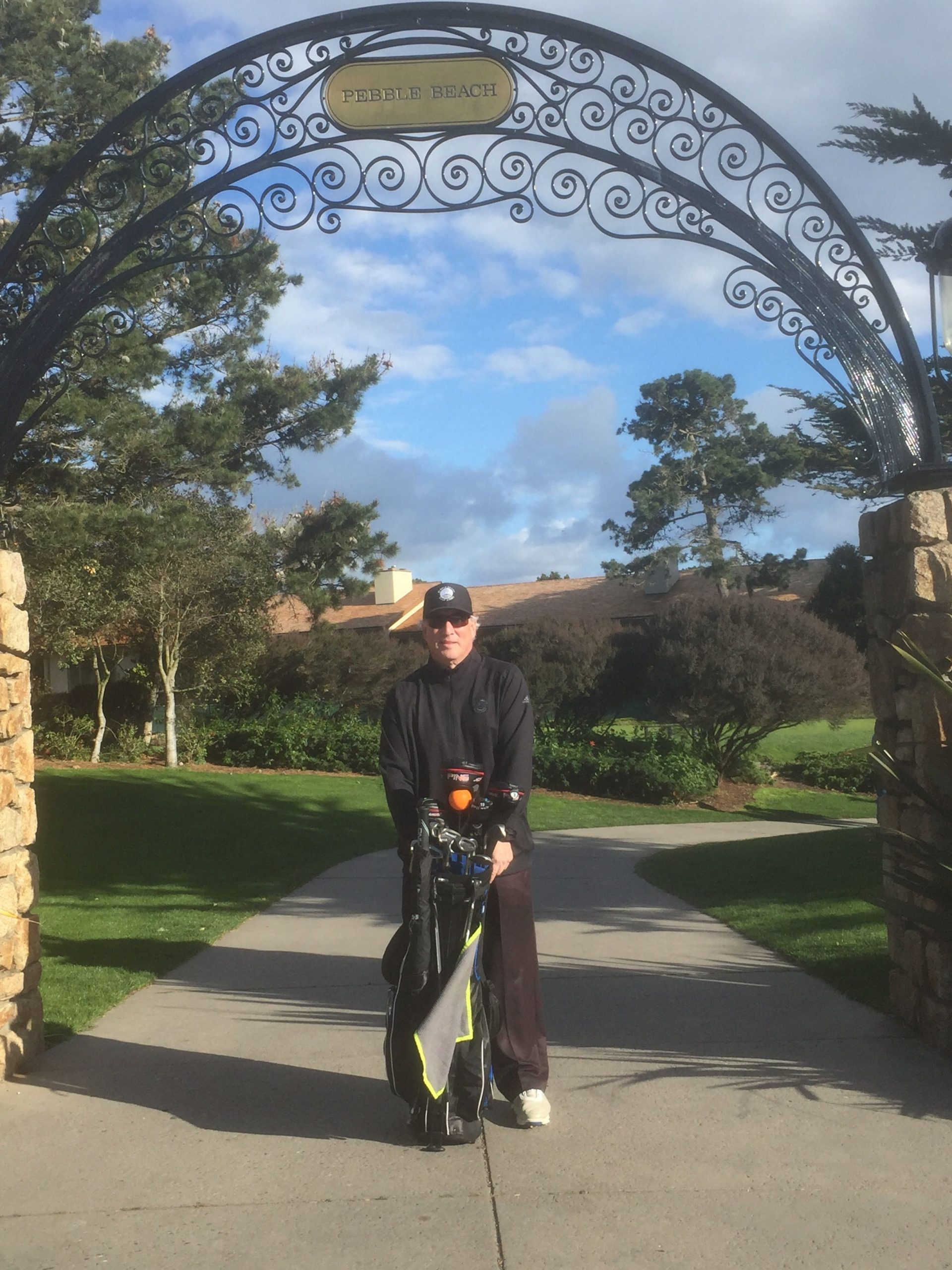 Ed at Pebble Beach