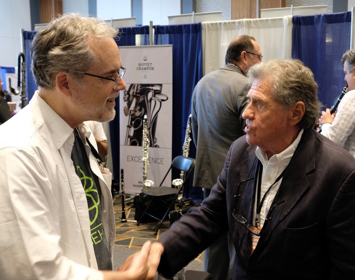 Bill Hudgins and Stanley Drucker
